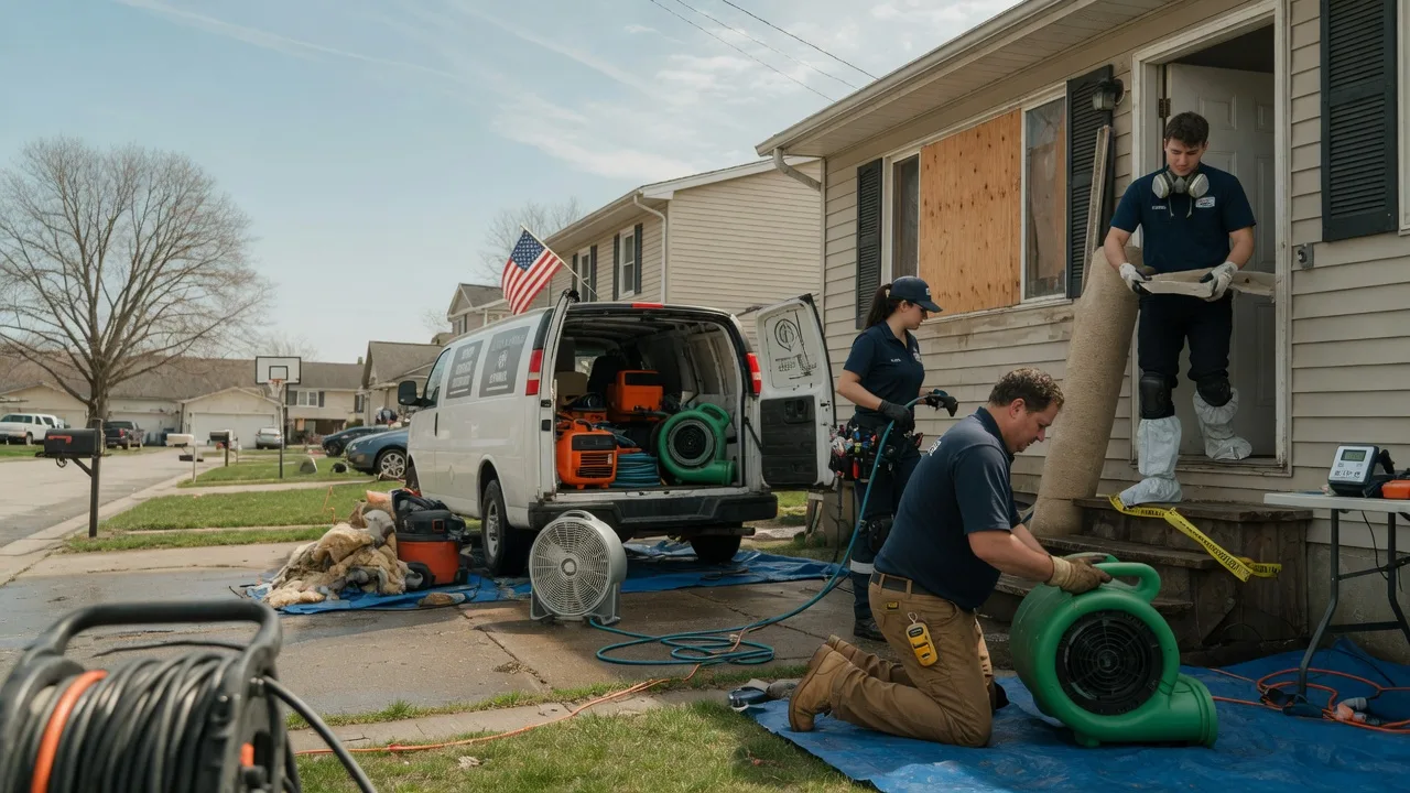 Water Damage Restoration in Gladstone, MO near me